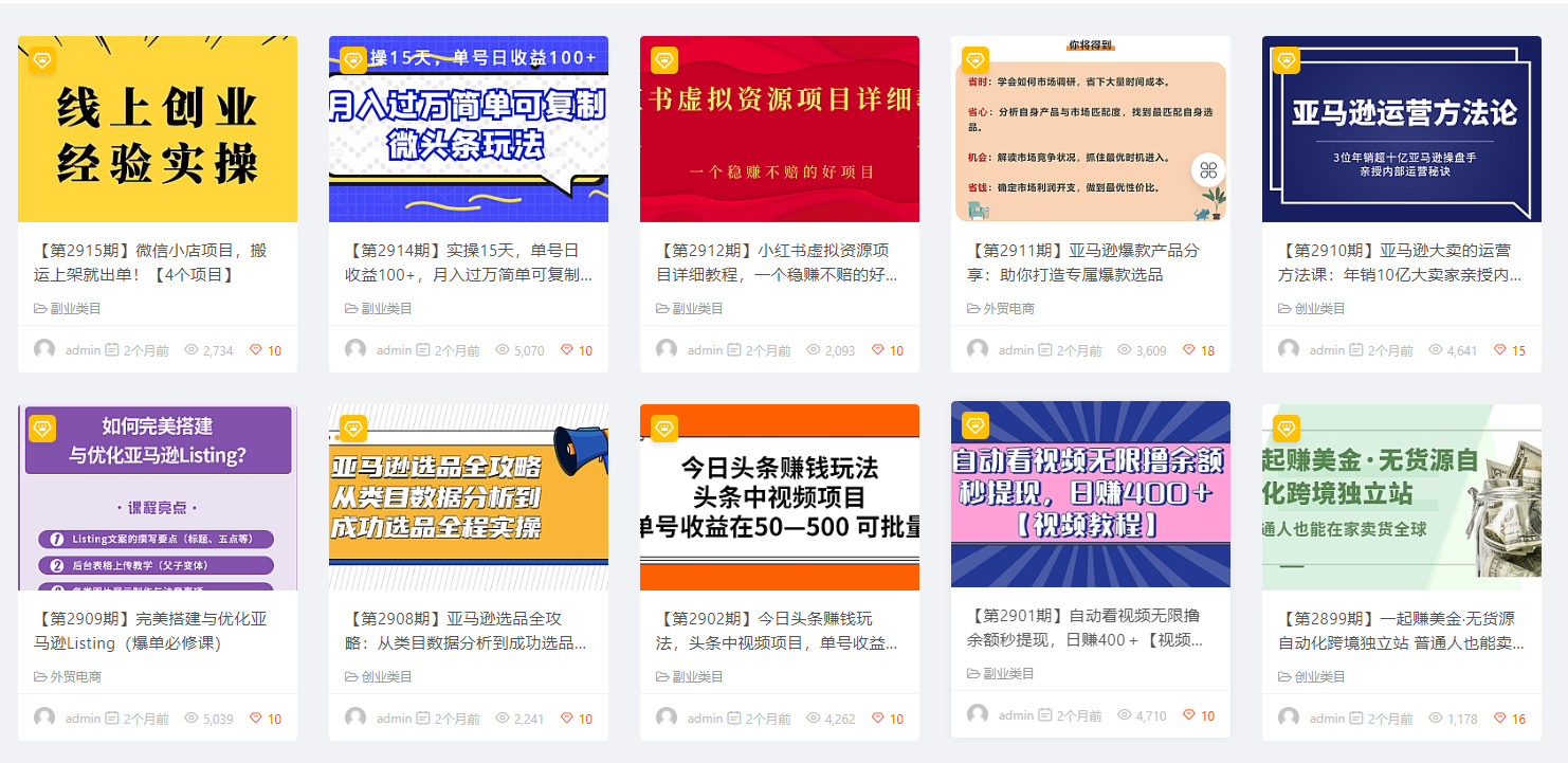 【虚拟资源网站搭建服务】加盟本站系统,做一个和本站一样的独立网站,躺赚的项目插图2 【虚拟资源网站搭建服务】加盟本站系统,做一个和本站一样的独立网站,躺赚的项目插图2