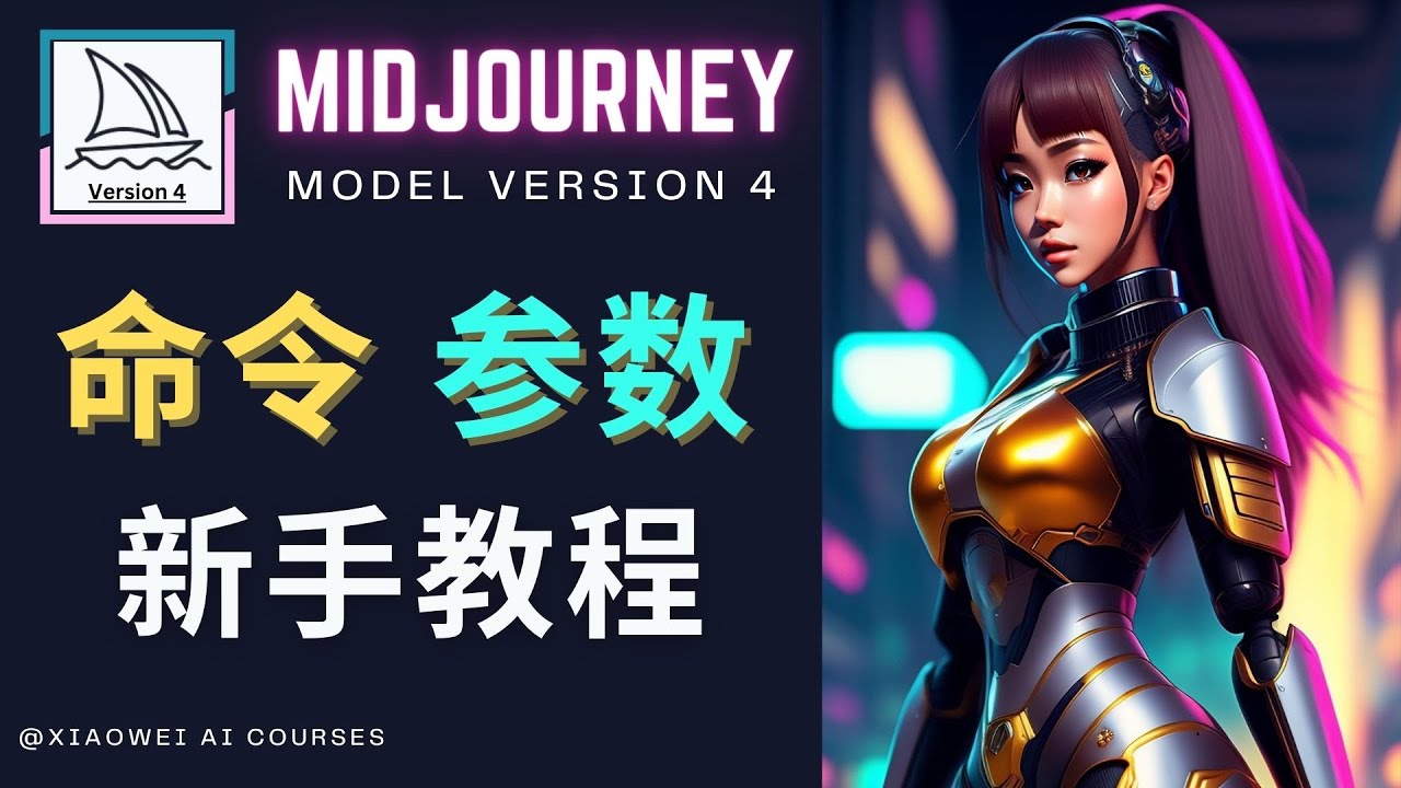 【副业项目5078期】Midjourney新手入门教程，轻松创作顶级图像，命令参数-新手教程-聚英社副业网